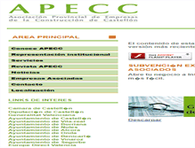 Tablet Screenshot of apecc.com